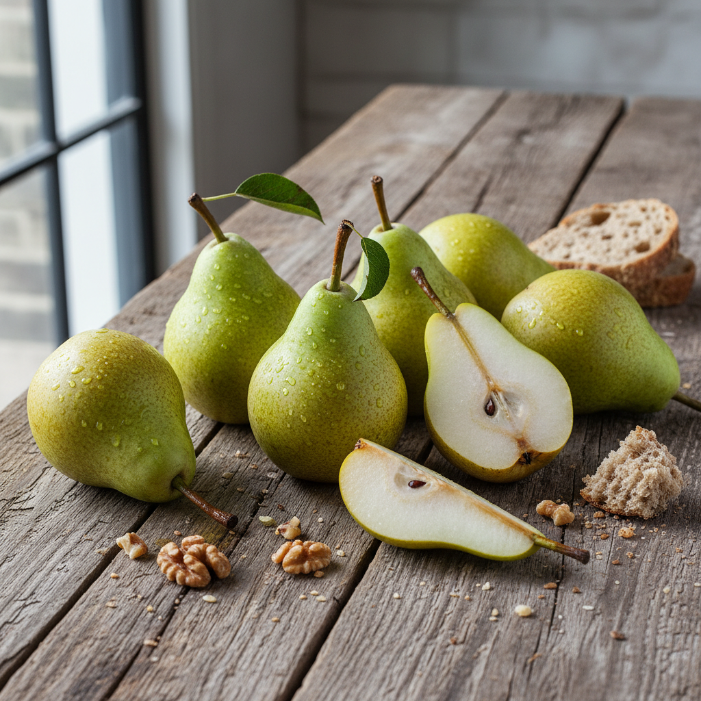 كمثرى طازجة